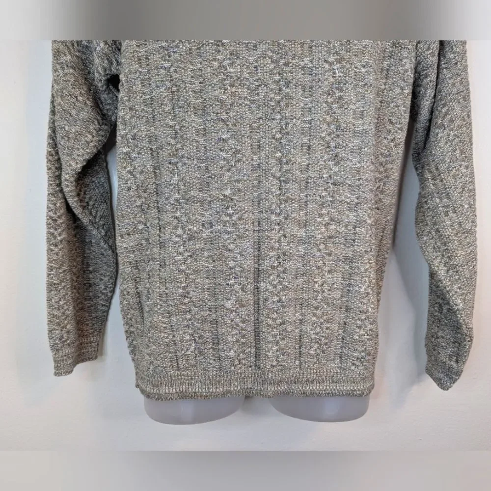 VTG Bill Blass Preppy Academia Grandpacore Cabincore Cozycore Knit Sweater S